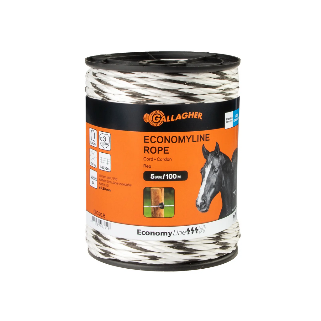 EconomyLine-Cord (weiß, 100 Meter)