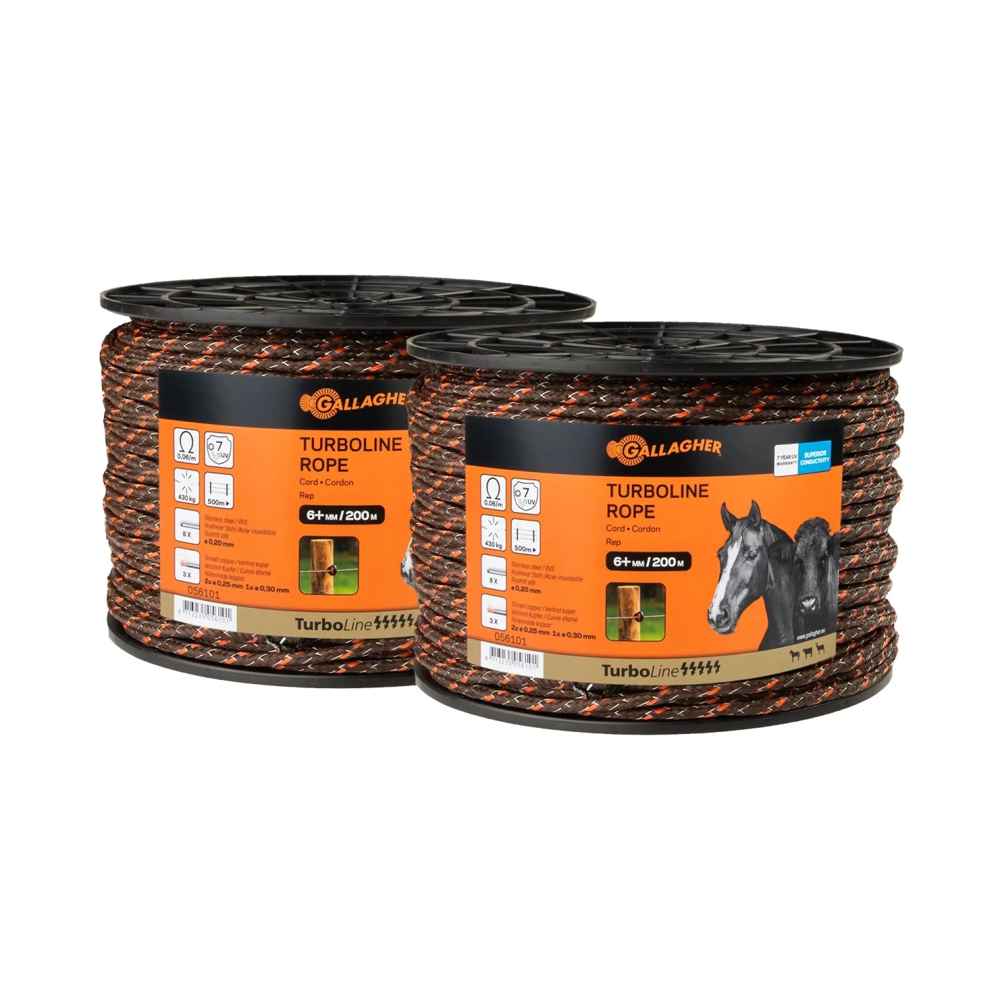 TurboLine Cord, Duopack (2x200m), Terra