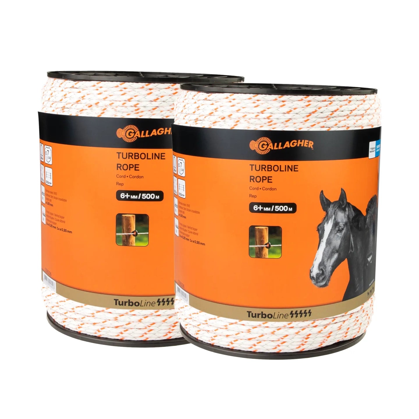 TurboLine Cord, Duopack (2x500m), Weiß+