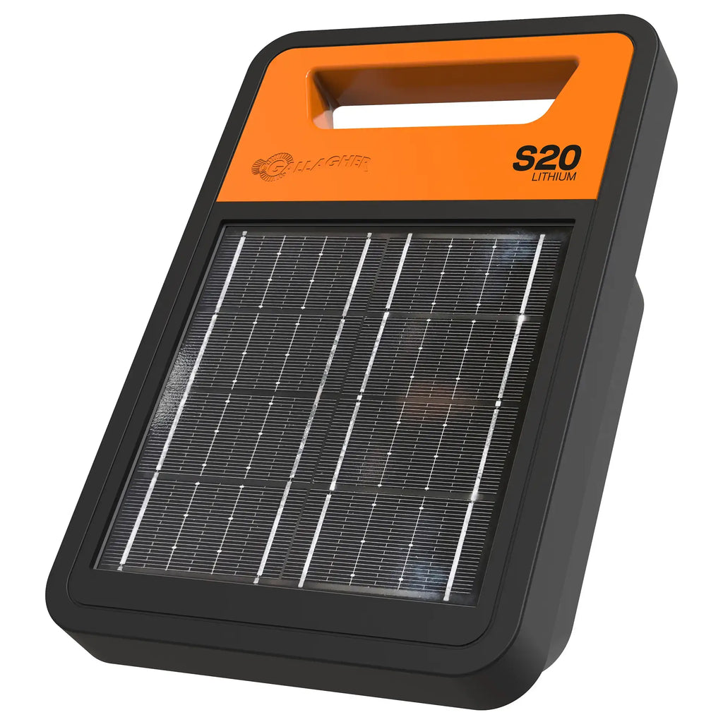S20li Solar-Weidezaungerät inkl. Akku (0,2J - Solar)