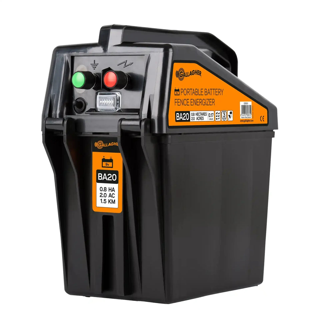 BA20 9V Batterie-Weidezaungerät (0,17J - 9V/12V)